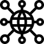 Cloud computing and Network icon 64x64